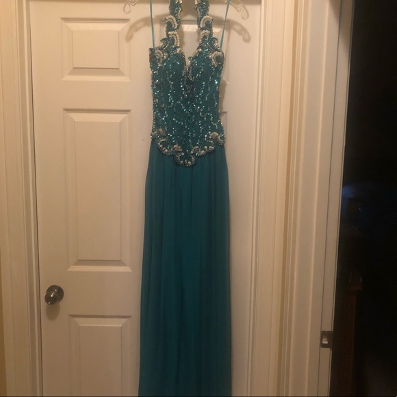 Mike Benet Dresses & Skirts - Mike Benet Teal Formal